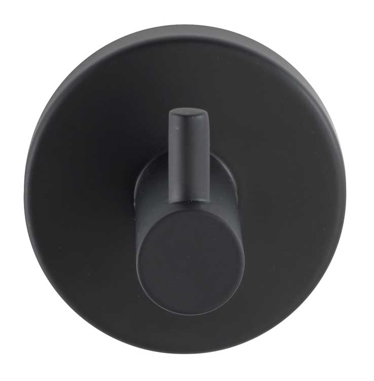 Haak Wenko Bosio Uno zwart inox