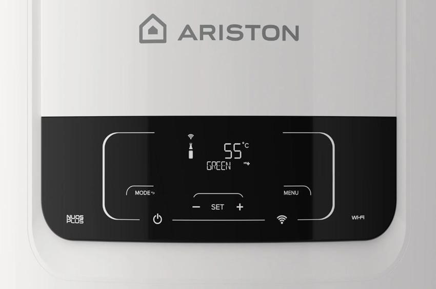 Chauffe-eau thermodynamique Ariston Nuos Plus S2 Wi-Fi avec résistance électrique 250L 2430W