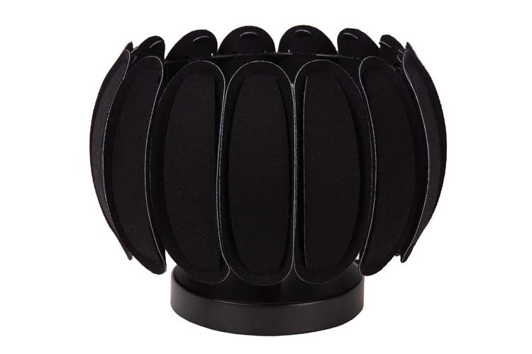Lucide SPENCER - Lampe de table - Ø 30 cm - 1xE27 - Noir