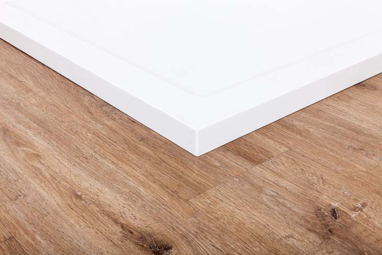 Douchebak Andy SMC mat wit 120x90cm