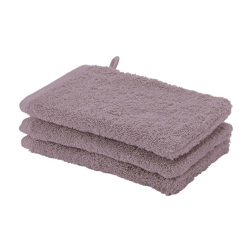 Gant de main Aquanova London coton Malva 16x22cm