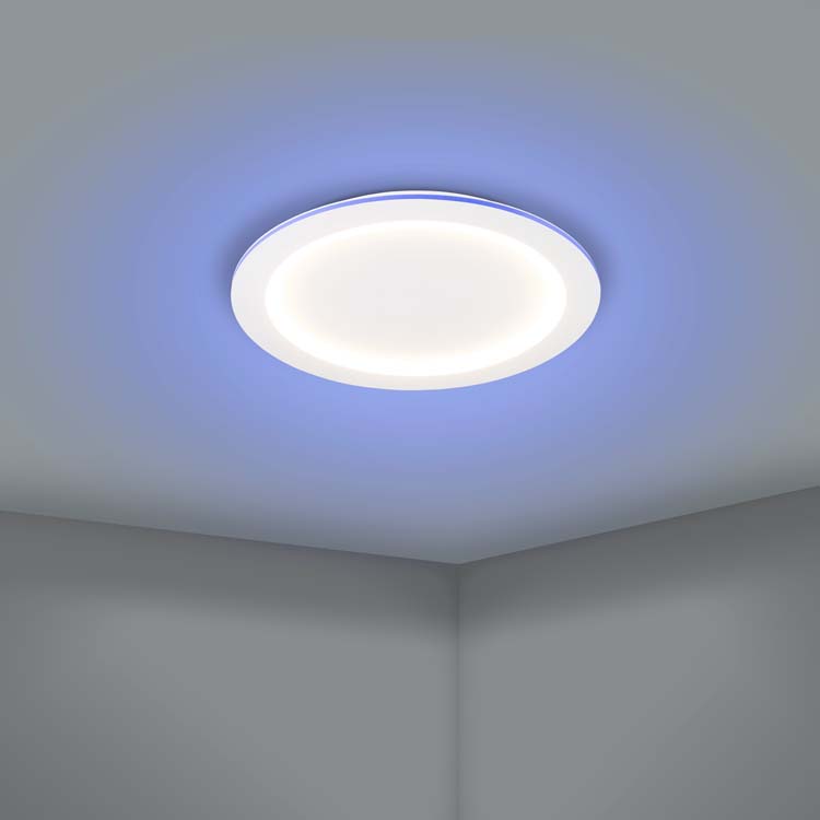 Plafonnier - blanc - Ø59,5cm - dimmable - LED - 1x35W - 2700-6500K + RGB
