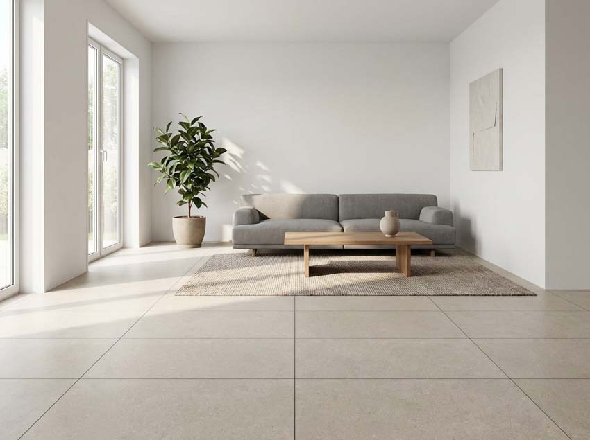 Carrelage de sol et mural Deserto beige 60x120cm