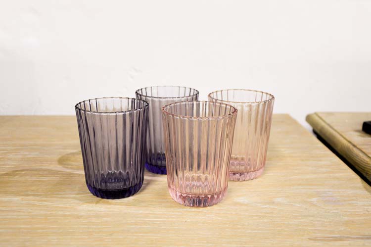 Verre à boire 26 cl mauve Blossom set de 4 pièces
