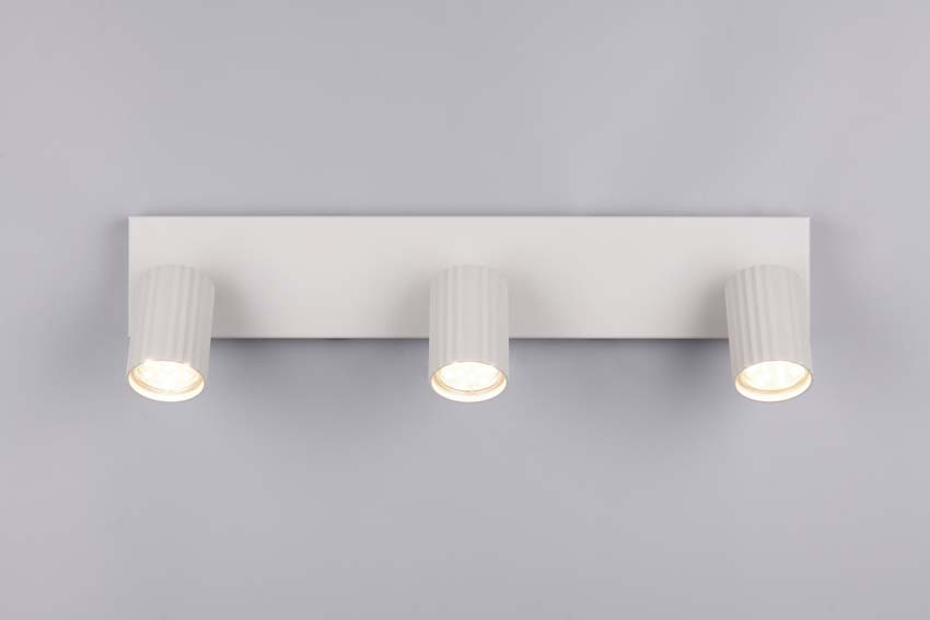 Spot en saillie - Gris - 50x9x14,5cm - Dimmable - GU10 - 3x10W