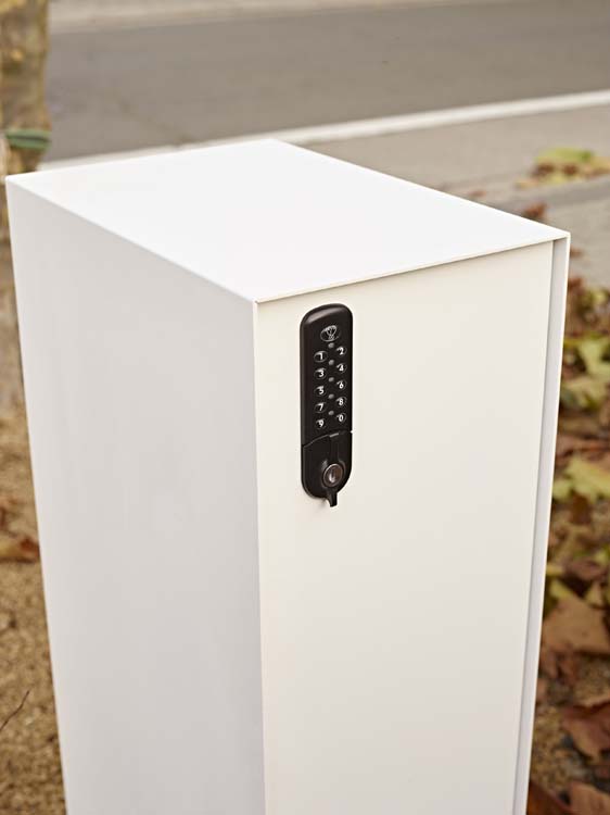 Pakketbrievenbus ONZO (eSafe) Nexus wit