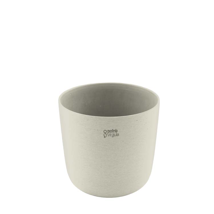 Bloempot Point-Virgule wit D18cm H15.8cm