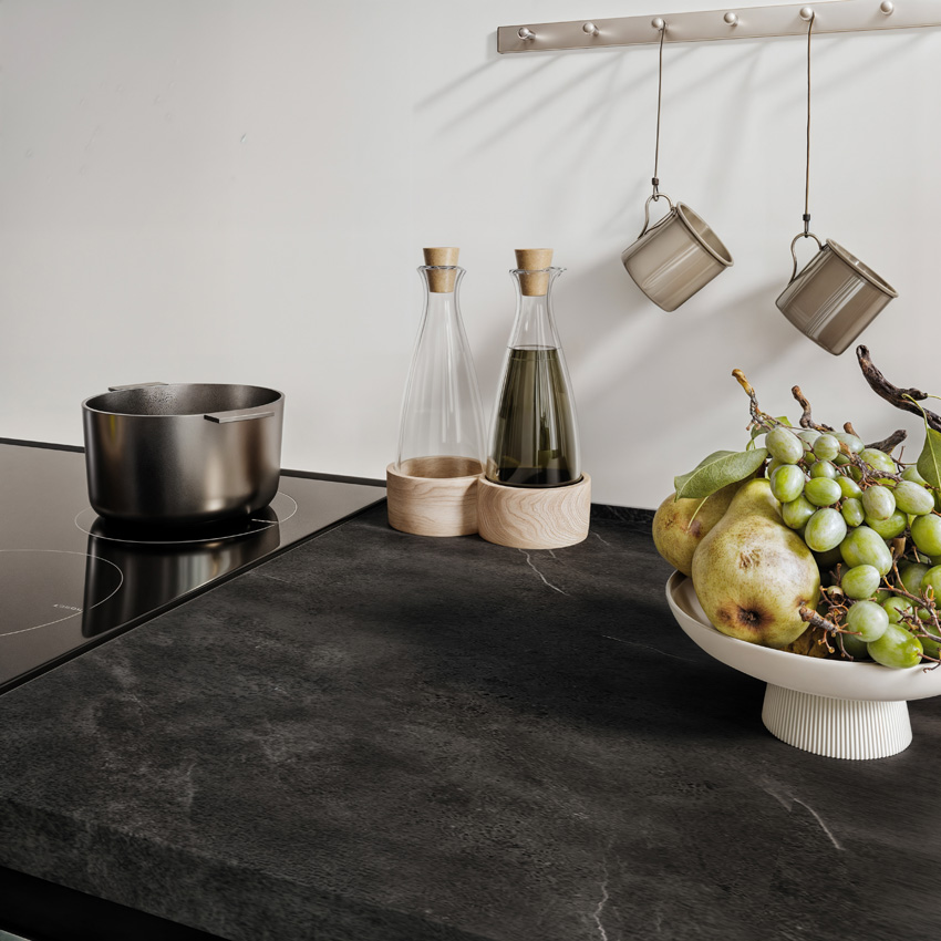Keuken Berlin groen 273cm - zonder toestellen