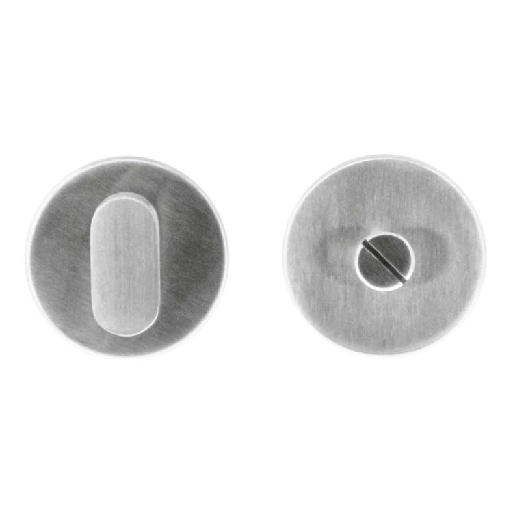 Quincaillerie toilette pro ronde inox plus sans rouge/blanc