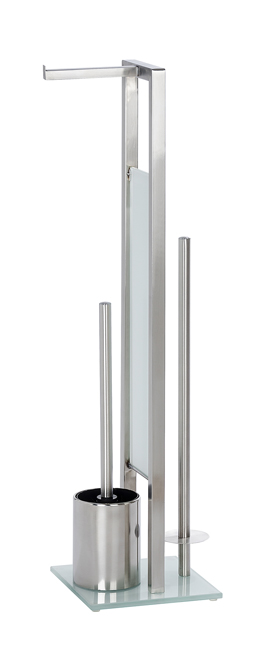 Valet de toilette Wenko Rivalta inox