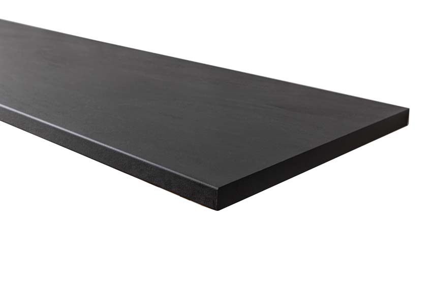 Plan de travail pour cuisine Plenti noir 240,5x60cm