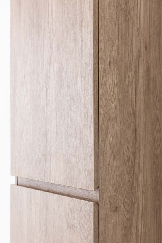 Kolomkast Bianca/Bella eik hangend 180x40x35cm