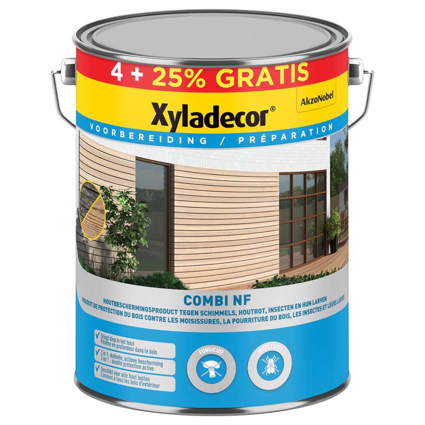Houtbeits Xyladecor Combi NF 4 5L