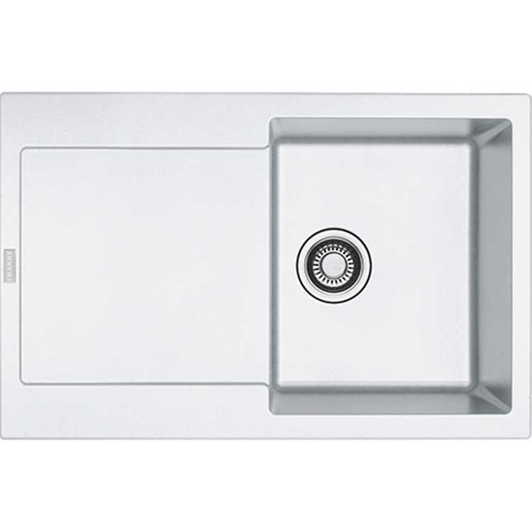 Évier Franke Maris blanc metallisé 78x50cm