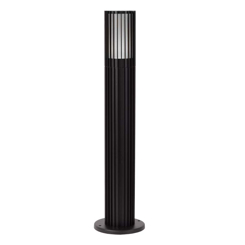 Lucide Essential Timbala - Sokkellamp - 1xGU10 - IP44 - Zwart