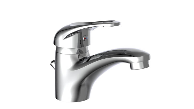 Robinet de lavabo Carlo 12,10cm chrome Robinet de lavabo Carlo 12,10cm chrome