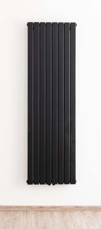 Radiateur design Dana double 180x54,6cm noir 1934Watt