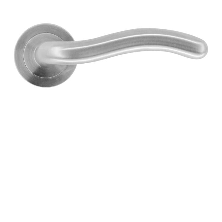 Deurkruk pro latina inox look zonder rozet