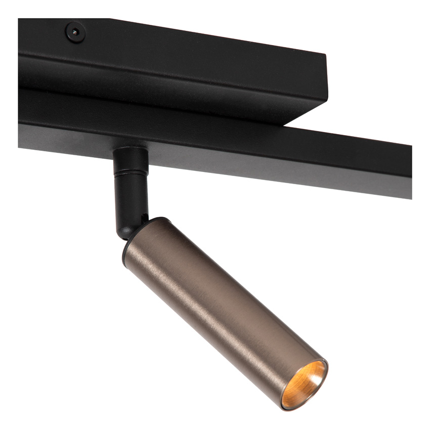 Spot de plafond - 118,4x10x15,7cm - G9 - 6x3,8W - Café