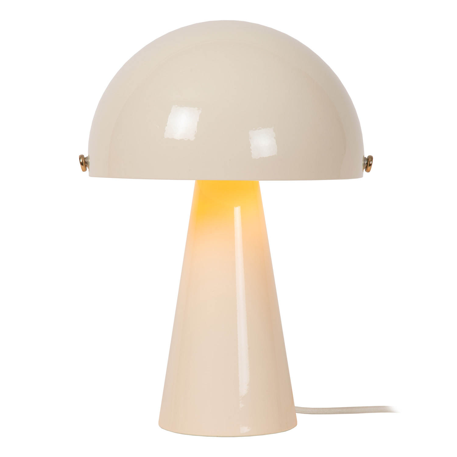 Lampe de table - Ø23cm - 1XE27 - Beige