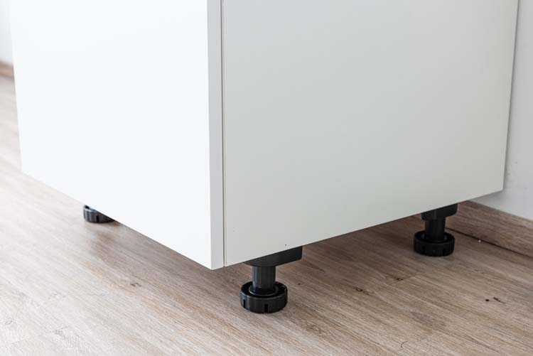 Keukenkast Plenti onderkast met 3 lades wit 60x78cm