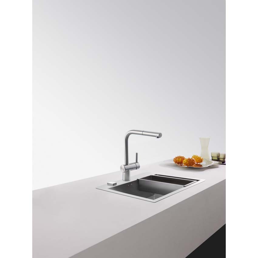 Robinet de cuisine Franke Atlas Neo avec bec extractible