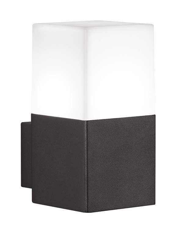  Applique extérieure noire 11W - E14 - 320LM - 3000K