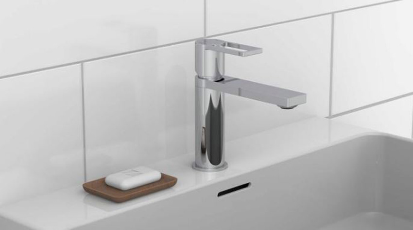 Robinet de lavabo Febe chrome brillant
