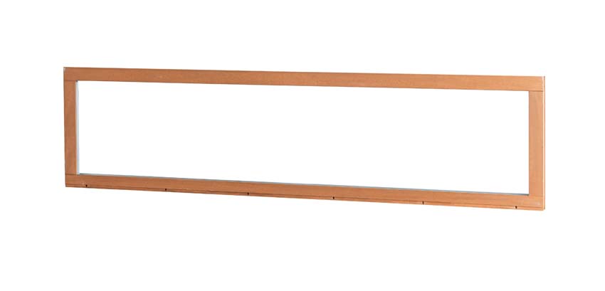 Châssis fixe Trae bois Meranti 46mm naturel L2000xH500mm