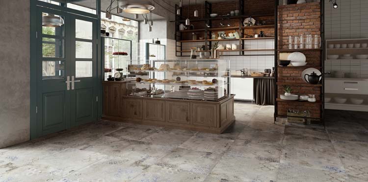 Vloer- en wandtegel Matrix patroontegel multicolor 60x60cm