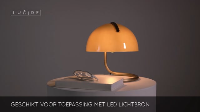 Lampe de table - Ø 23,5 cm - 1xE27 - Orange Lampe de table - Ø 23,5 cm - 1xE27 - Orange