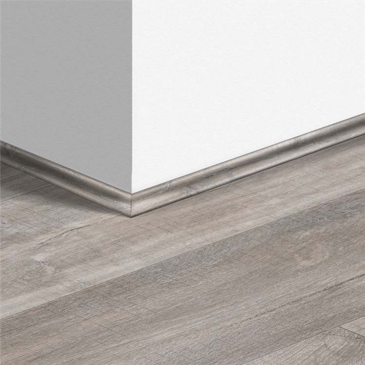 Moulure Quick-Step Chêne canyon gris avec traits de scie 17 x 17 x 2400 mm