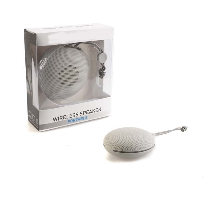 Draagbare speaker grijs