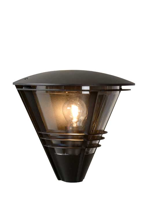 Lucide LIVIA - Applique murale Extérieur - E27 - IP44 - Noir