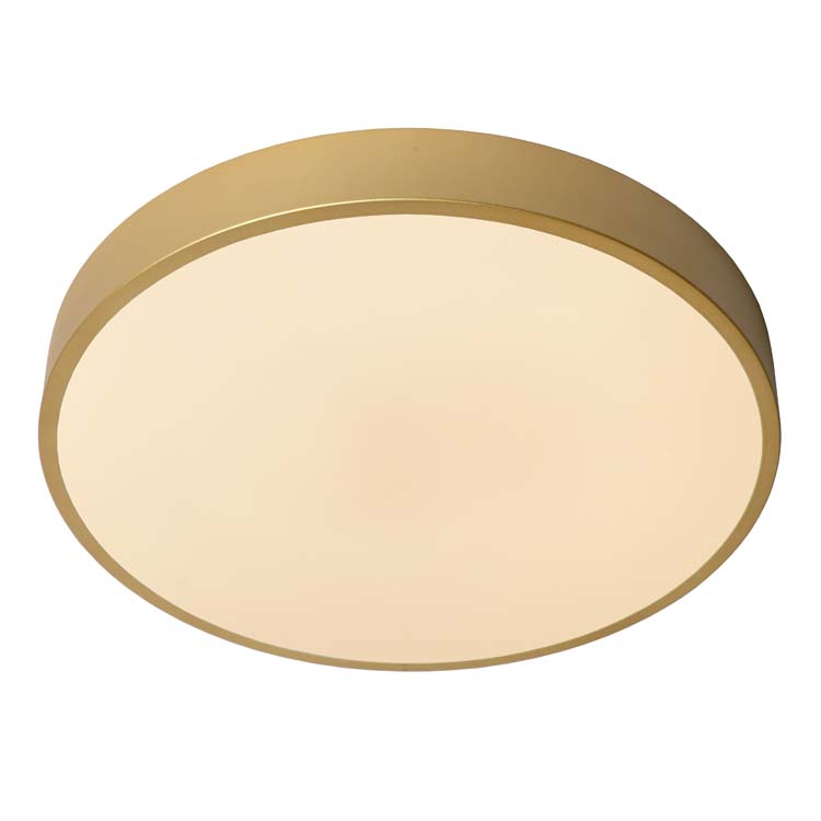 Plafonnier - Ø 39,5 cm - LED Dim. - 1x24W 2700K - 3 StepDim - Or Mat / Laiton