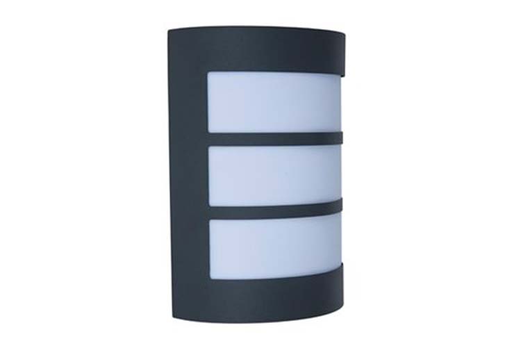 Eclairage exterieur LED lampe murale gris foncé E27
