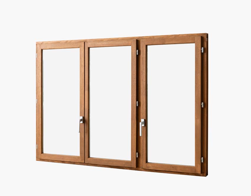 Houten draairaam 3-vleugels Meranti Trae 55mm naturel 1800 x 1200 mm