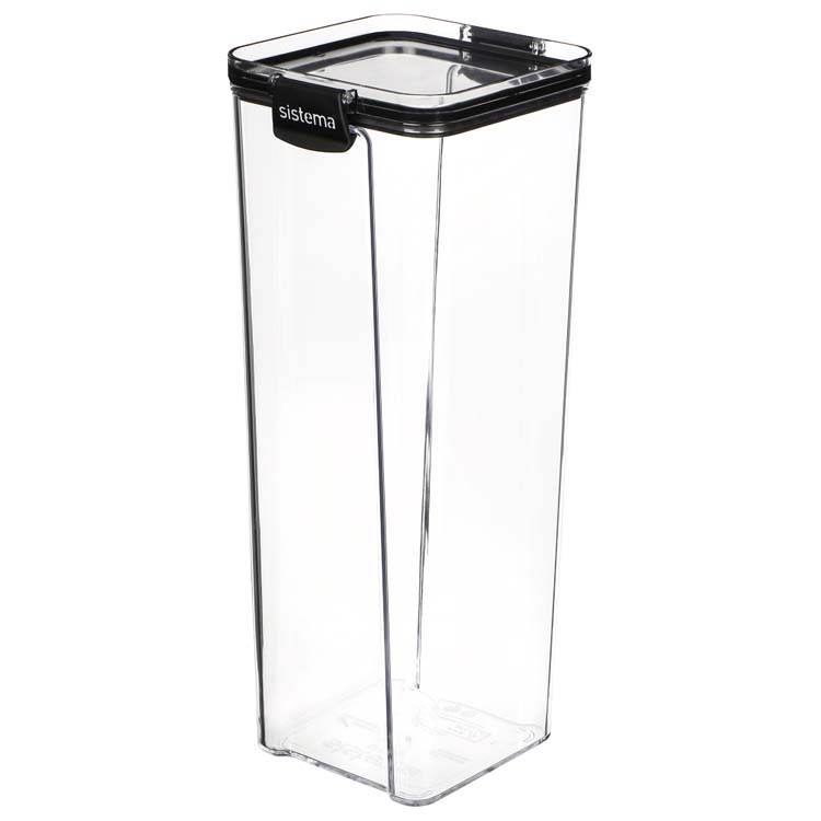 Boîte de rangement Sistema ultra noire 1.9 L