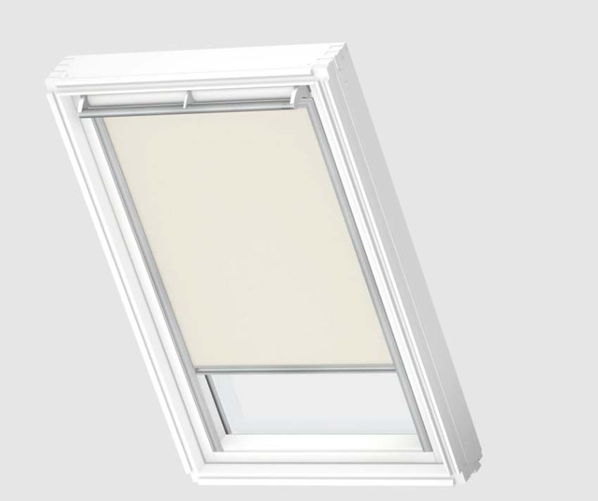 Store enrouleur Velux occultant à commande manuelle beige CK02 1085S