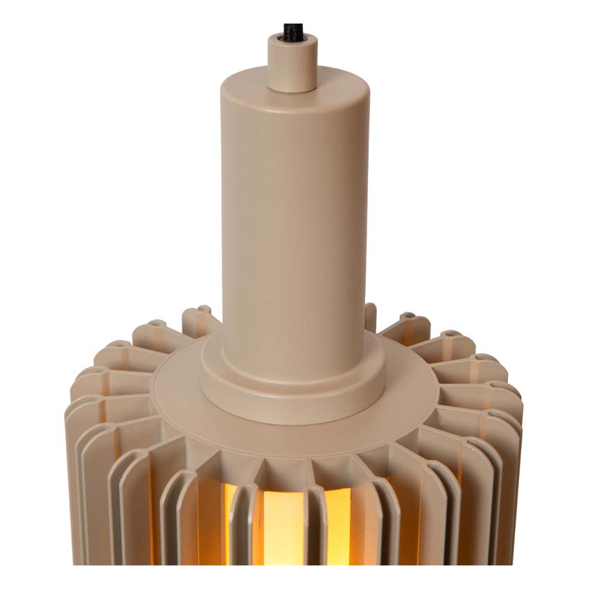 LAMBRES - Hanglamp - 3xE27 - Zwart