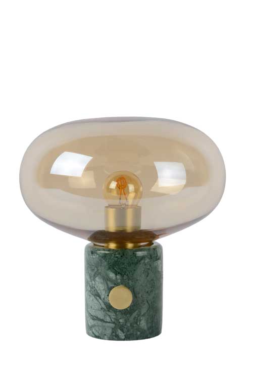 Lucide CHARLIZE - Tafellamp - Ø 23 cm - E27 - Amber