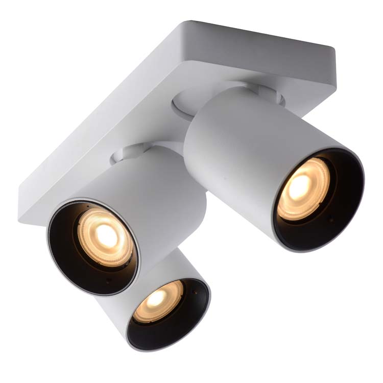NIGEL Spot Plafond 3xGU10/5W DTW Blanc