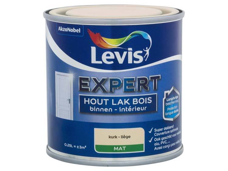 Levis Expert laque bois intérieur mat 0,25l liège