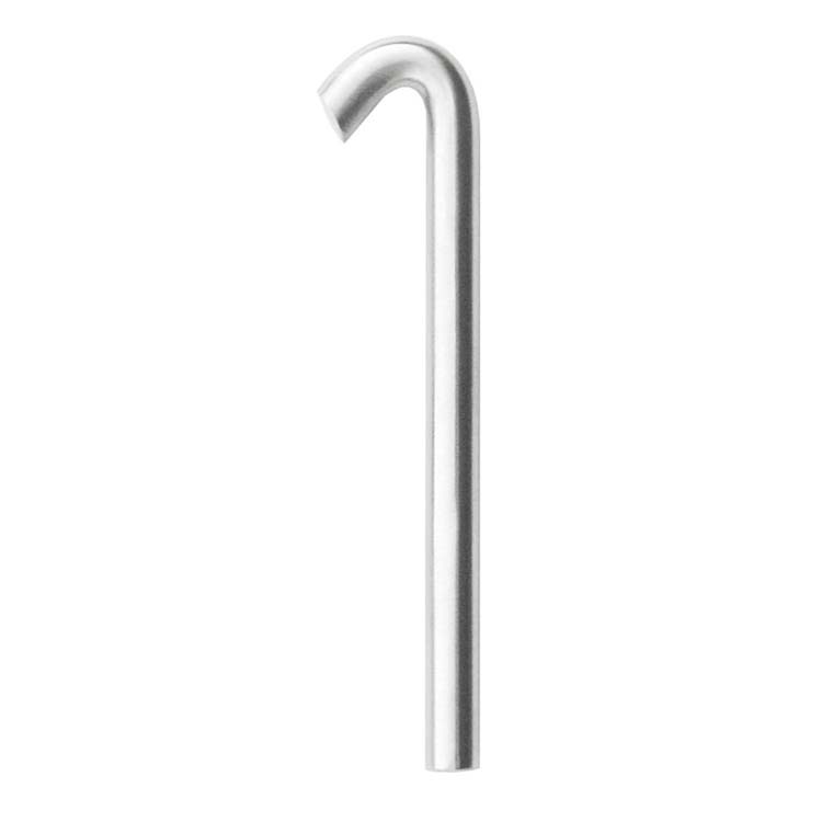 Huisnummer rond 1 inox plus