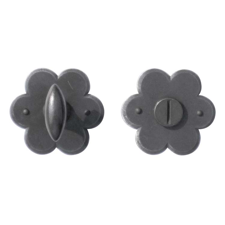 Quincaillerie toilette pro fleur fer