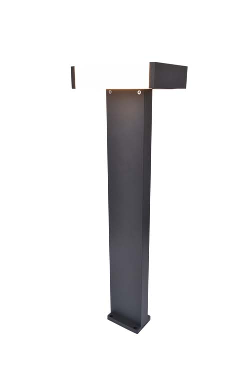 Eclairage extérieur lanterne LED gris foncé 3000K 1300LM 17.8W