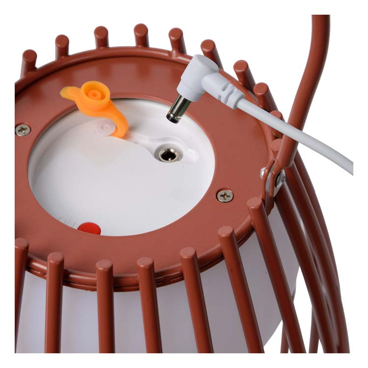 Tafellamp buiten - roest bruin - Ø17,5cm - LED - 0,3W - 3200K - IP44 - 3 StepDim