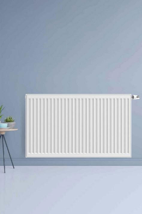 Radiator type 33 90x60cm 8-aansluiting wit 2000 watt