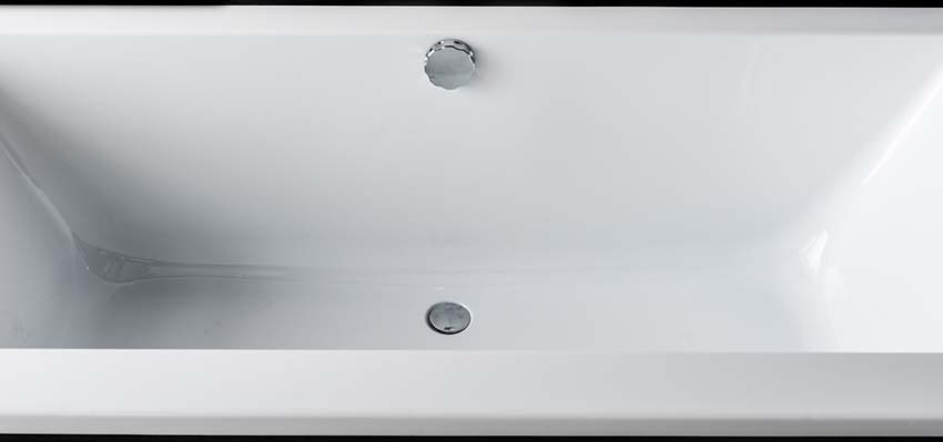 Baignoire encastrable Harper blanc brillant 180x80cm