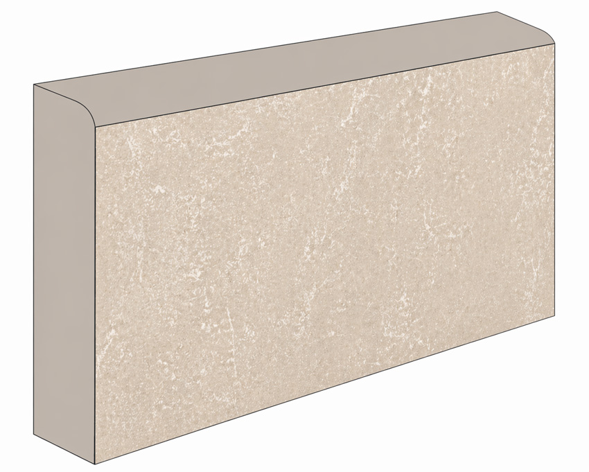 Plinthe Pietra Di Ostuni beige 7x60cm